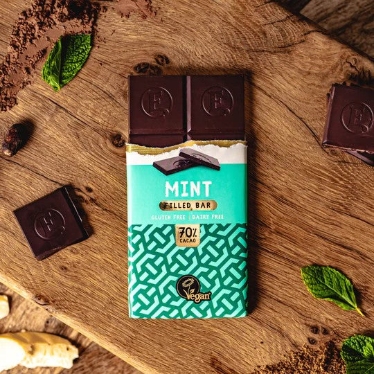 Enjoy! Mint Filled Chocolate Bar