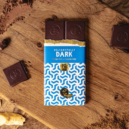 Enjoy! 70% Dark Chocolate Bar