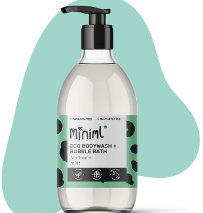 Body wash as outlet bubble bath