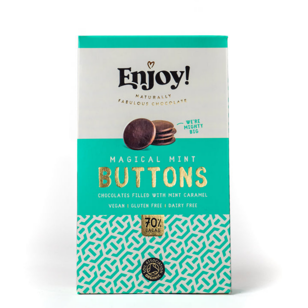 Enjoy! Chocolate Magical Mint Filled Buttons