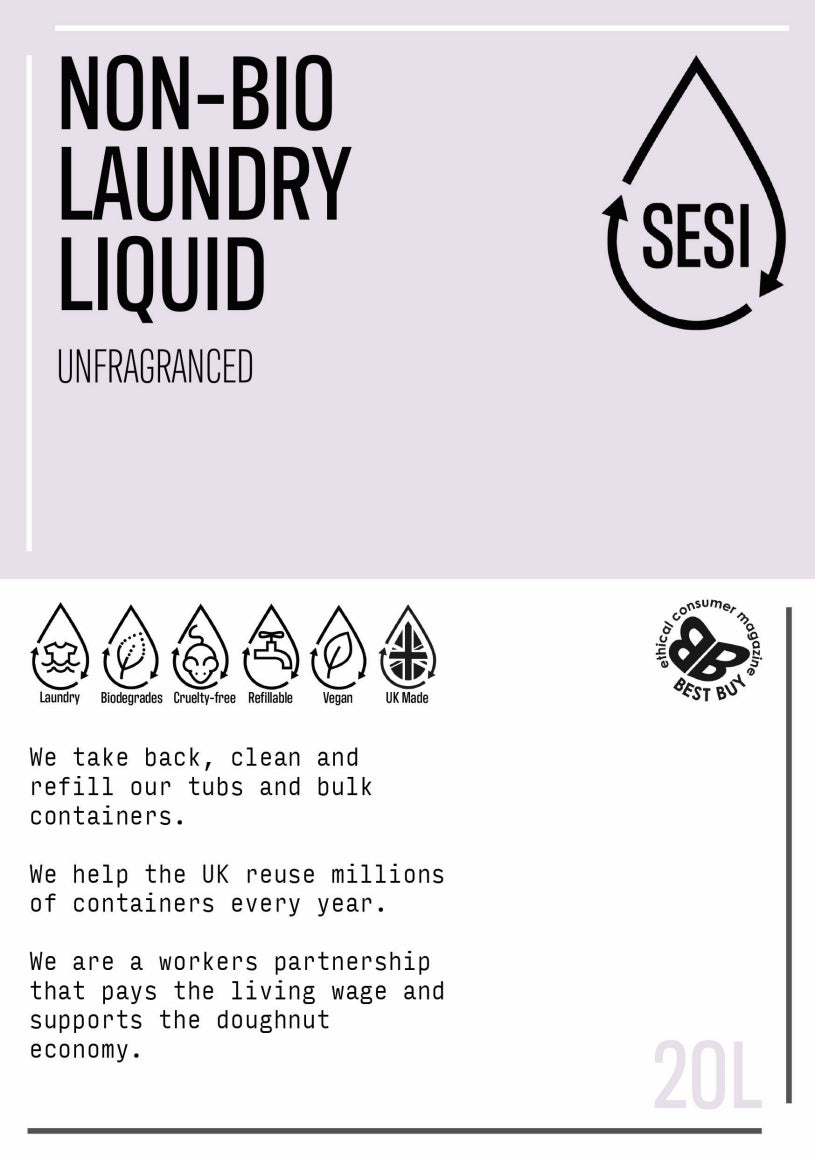 SESI Non Bio Laundry Detergent (Unscented)