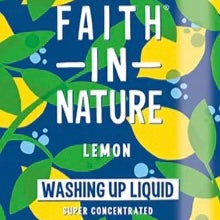 Faith in Nature Washing Up Liquid - Lemon Oil