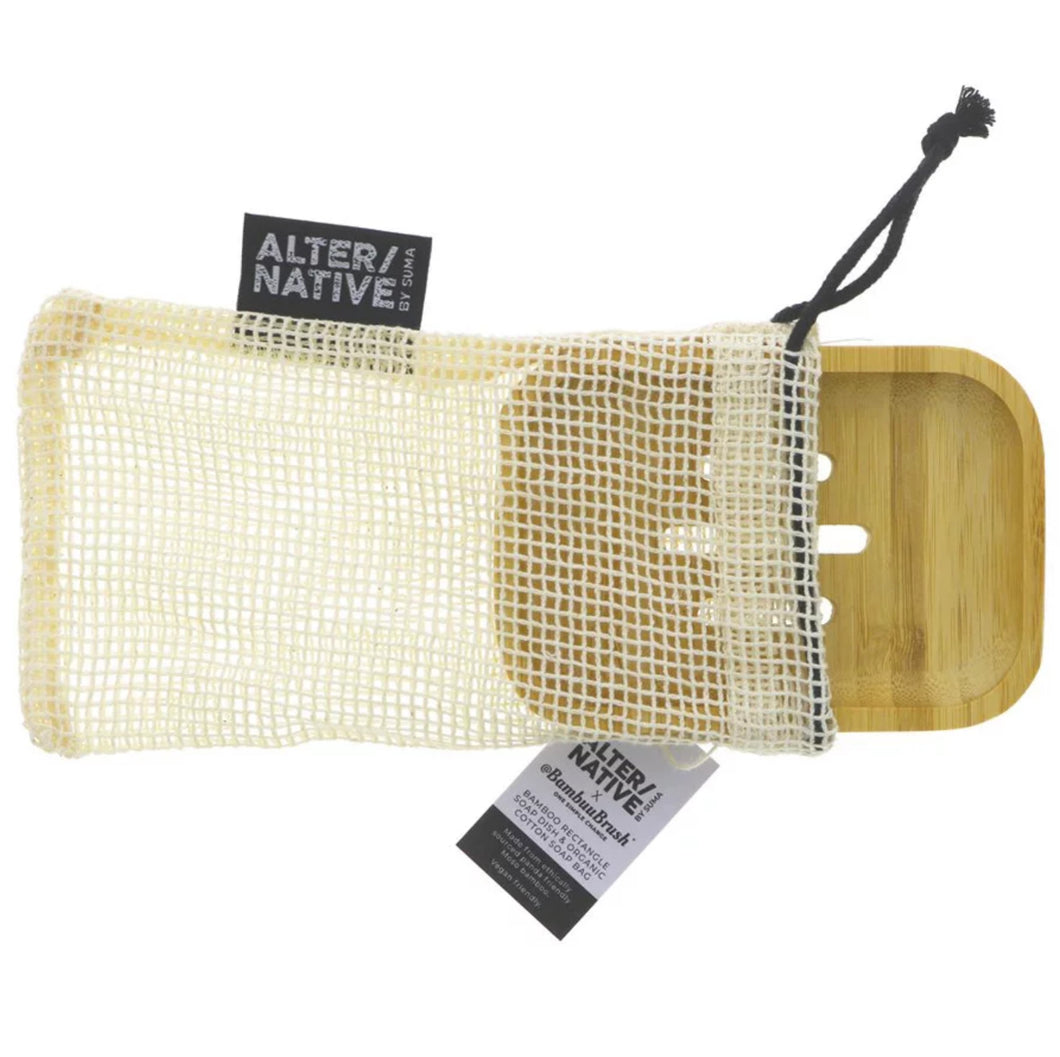 Alter/Native Rectangle Soap Dish and Bag