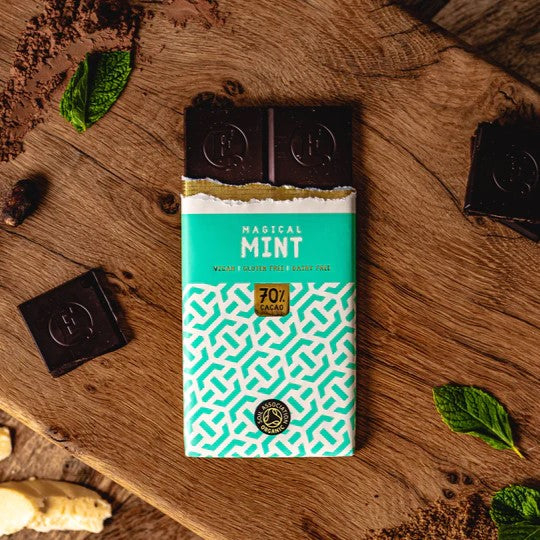 Enjoy! Mint 70% Chocolate Bar