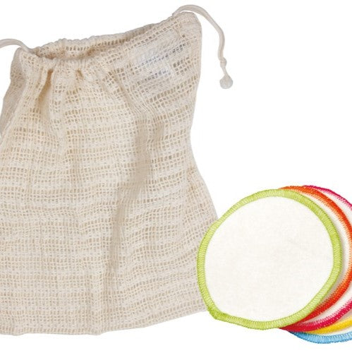 Ecoiving Organic Make Up Remover Wipes and Wash Bag