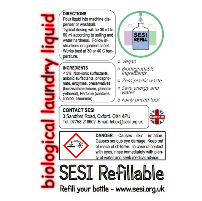SESI Biological Laundry Detergent (Scented)