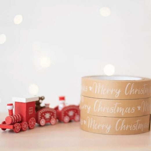 Merry Christmas Tape (Pack of 3)