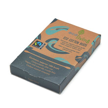 Load image into Gallery viewer, ecoLiving Organic Fairtrade Cotton Buds
