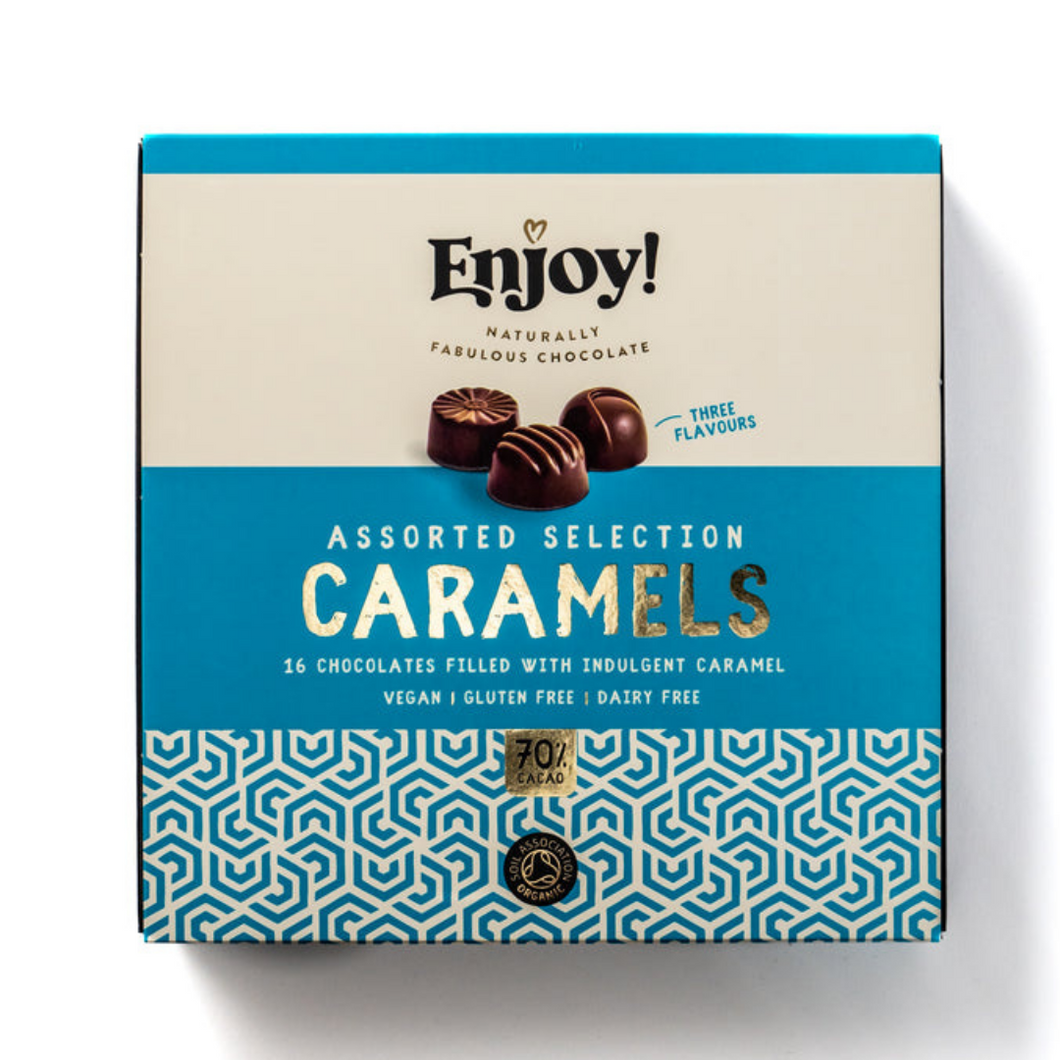 Enjoy! Chocolate Assorted Caramels - Box 16