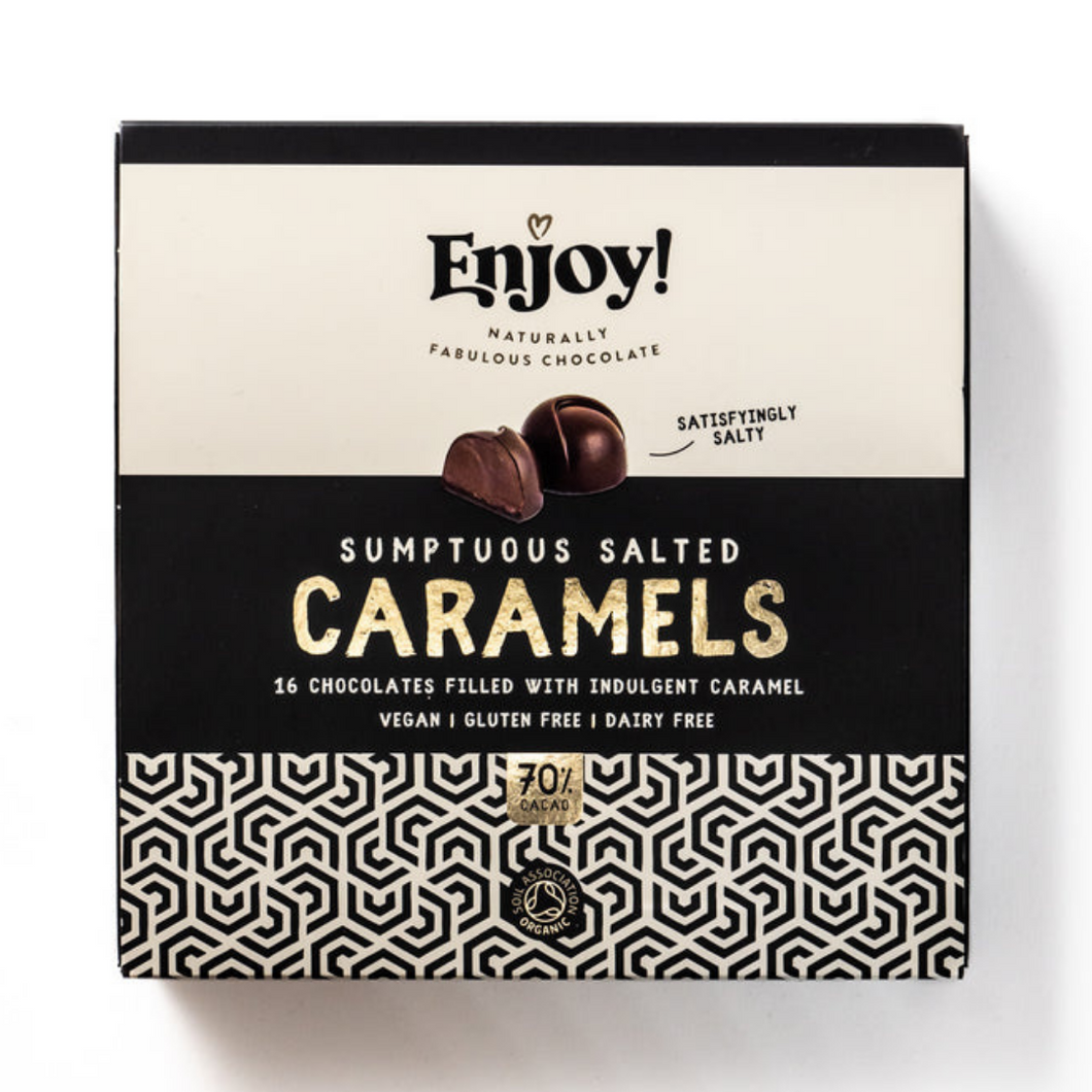 Enjoy! Chocolate Salted Caramels - Box 16
