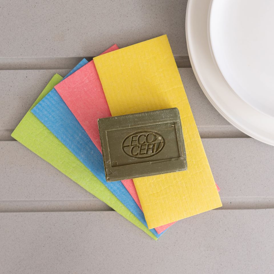 ecoLiving Organic Marseille Dish Soap Bar